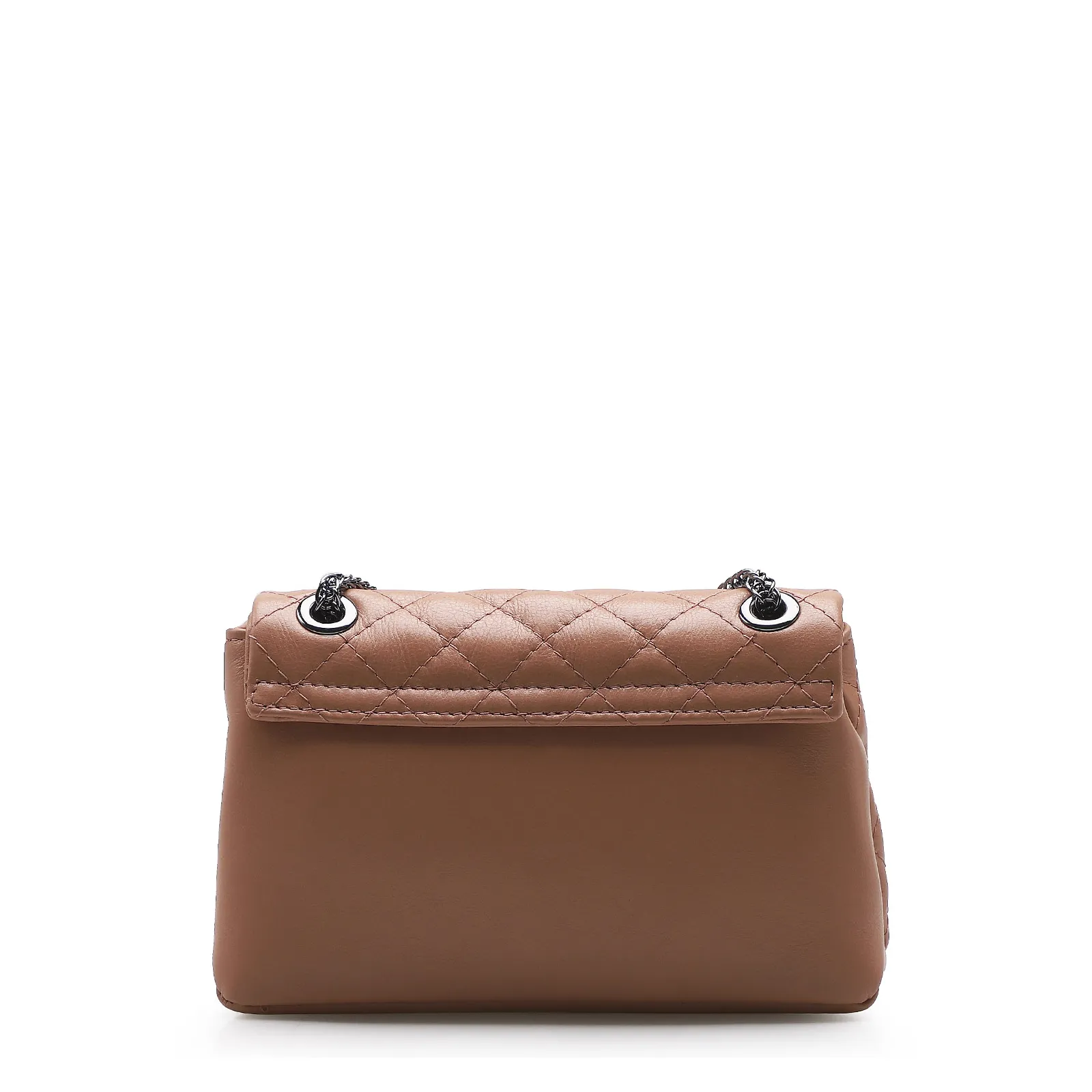 Bolsa Mini Matelassê Couro Rosa