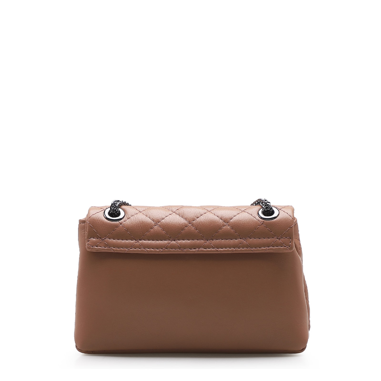 Bolsa Mini Matelassê Couro Rosa