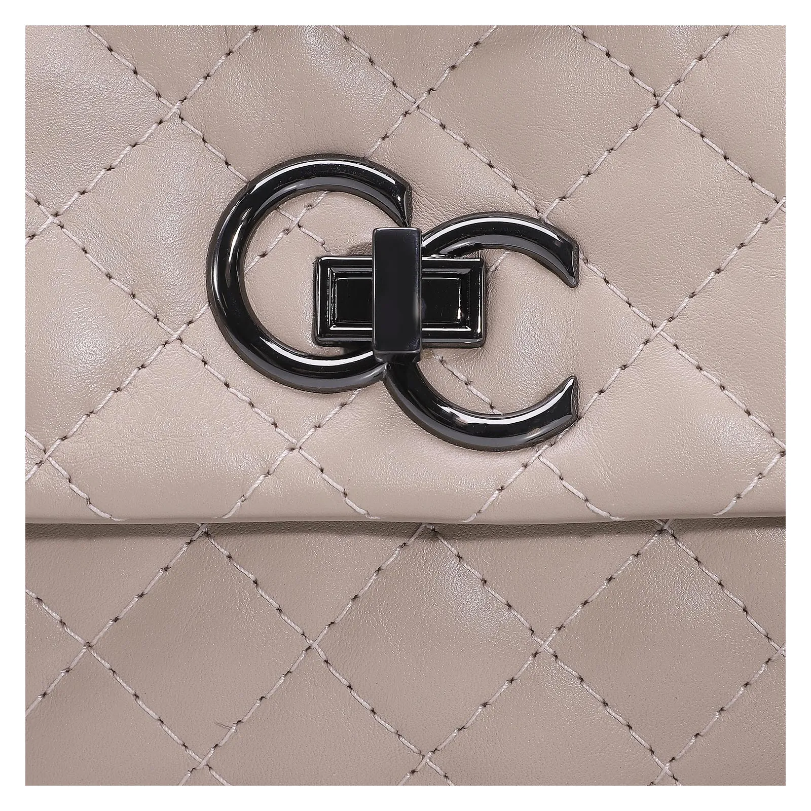 Bolsa Mini Matelassê Couro Rosado