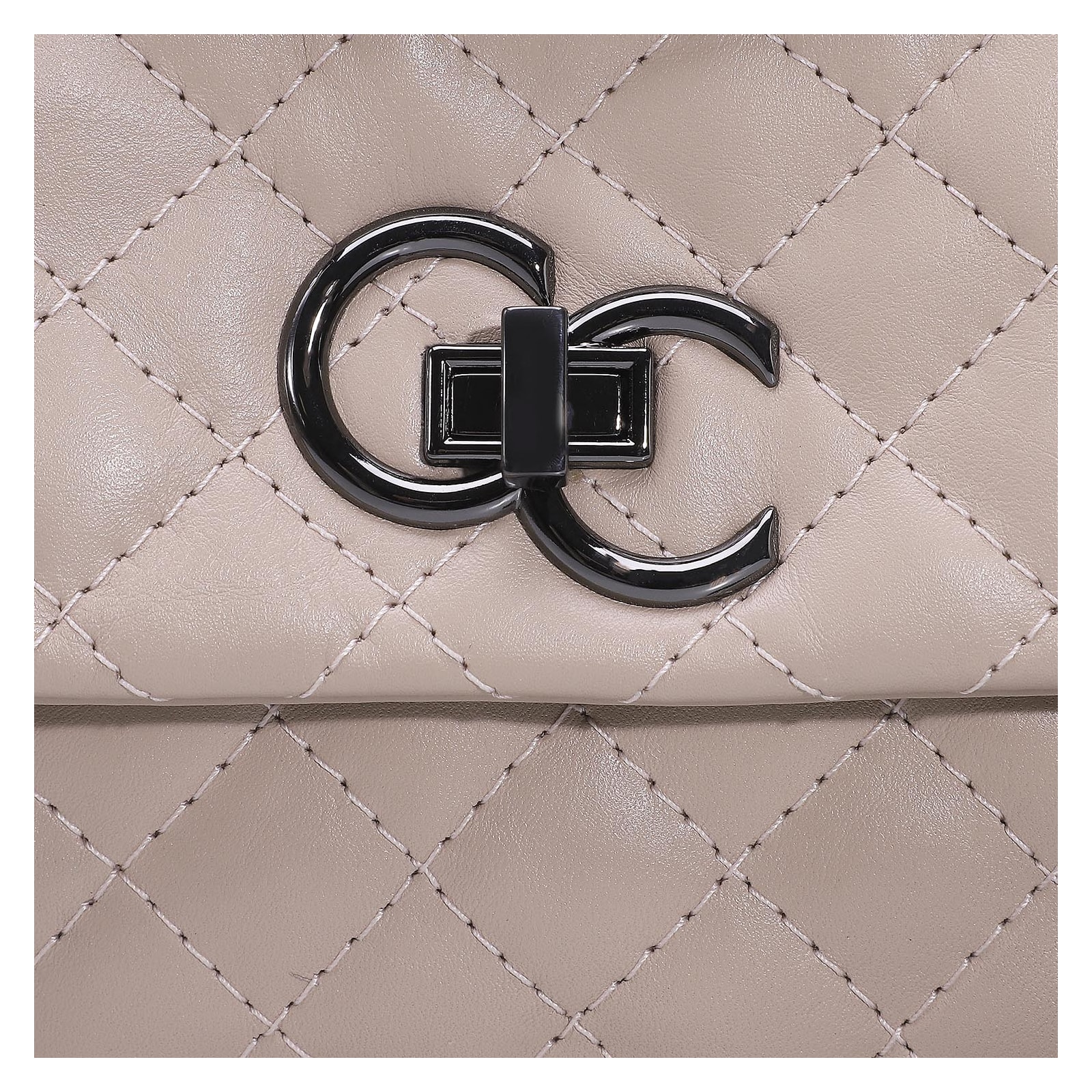 Bolsa Mini Matelassê Couro Rosado
