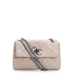 Bolsa Mini Matelassê Couro Rosado - imagem 1