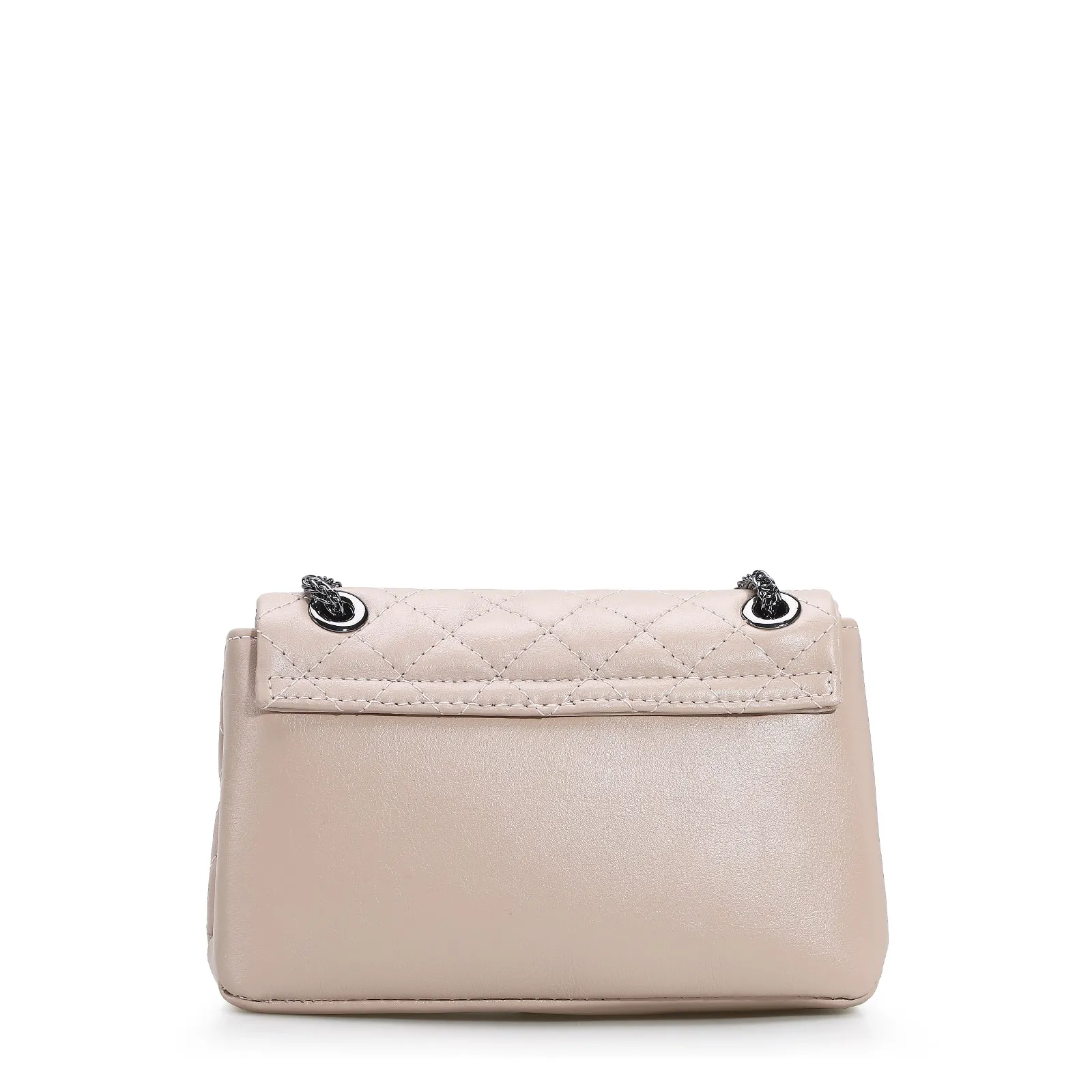 Bolsa Mini Matelassê Couro Rosado