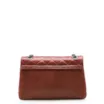 Bolsa Mini Matelassê Couro Terracota - imagem 3