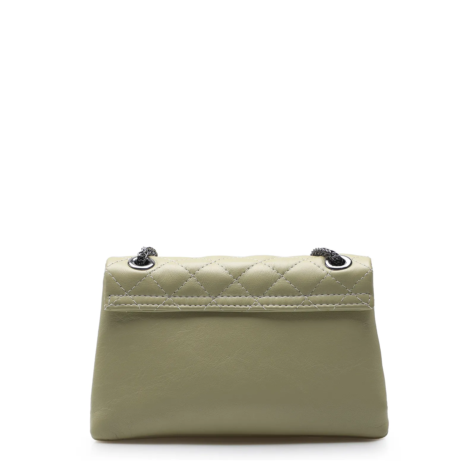 Bolsa Mini Matelassê Couro Verde