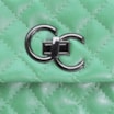 Bolsa Mini Matelassê Couro Verde - imagem 5