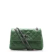 Bolsa Mini Matelassê Couro Verde - imagem 1
