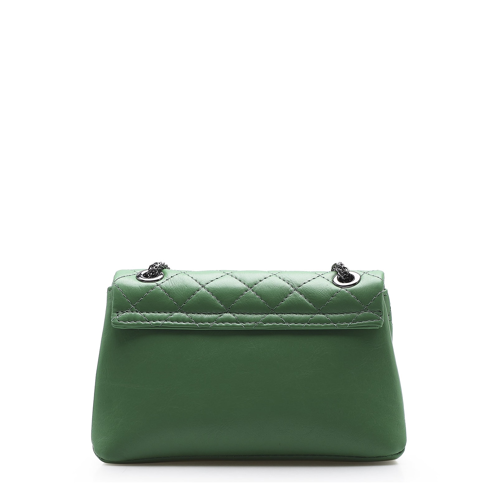 Bolsa Mini Matelassê Couro Verde