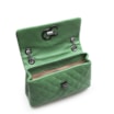 Bolsa Mini Matelassê Couro Verde - imagem 4