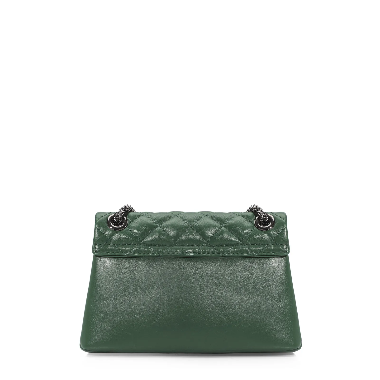 Bolsa Mini Matelassê Couro Verde