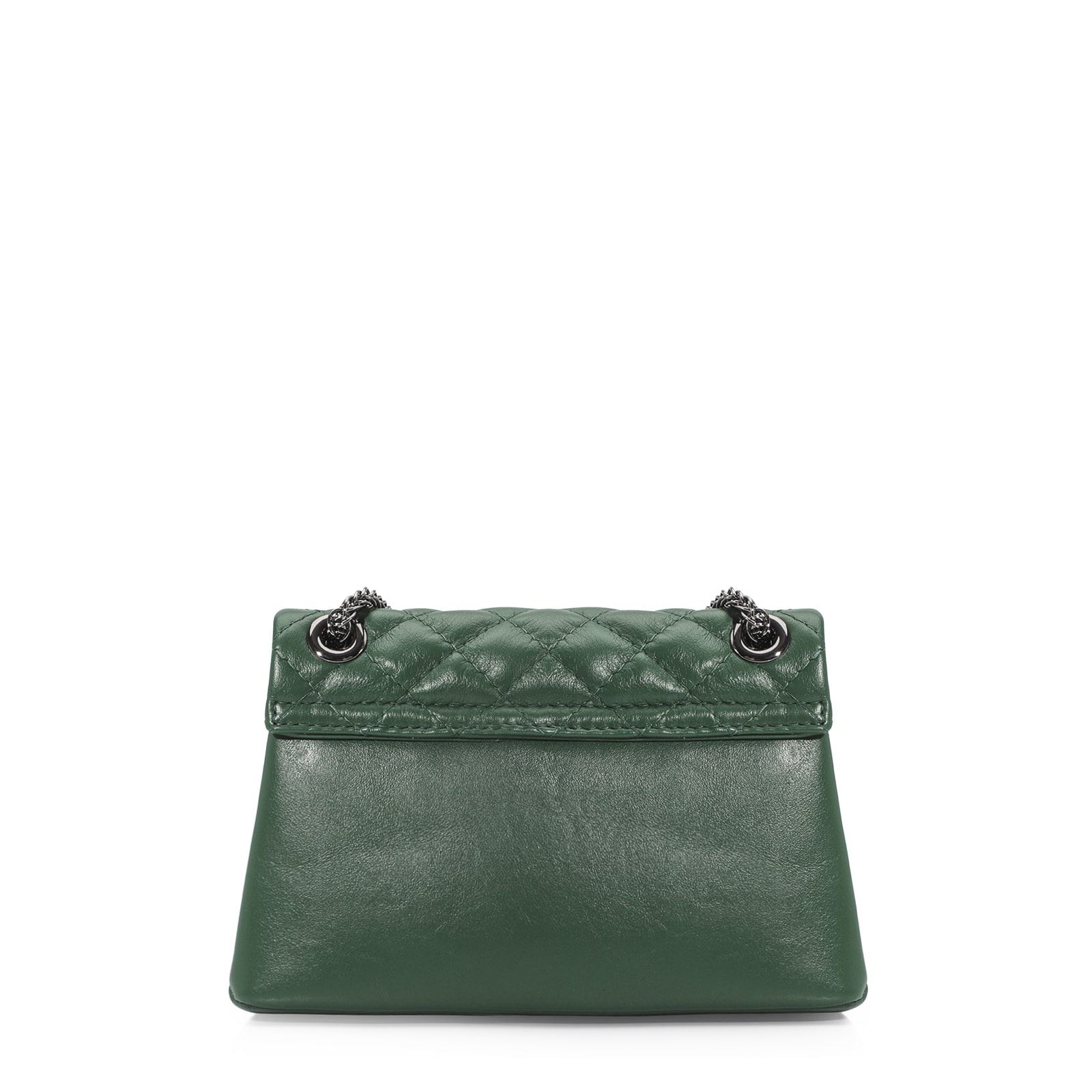 Bolsa Mini Matelassê Couro Verde
