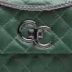Bolsa Mini Matelassê Couro Verde Floresta - imagem 5