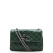 Bolsa Mini Matelassê Couro Verde Floresta - imagem 1