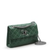 Bolsa Mini Matelassê Couro Verde Floresta - imagem 2