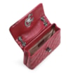 Bolsa Mini Matelassê Couro Vermelho - imagem 4