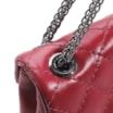 Bolsa Mini Matelassê Couro Vermelho - imagem 5