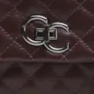 Bolsa Mini Matelassê Couro Vinho - imagem 5