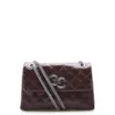Bolsa Mini Matelassê Couro Vinho - imagem 1