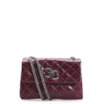 Bolsa Mini Matelassê Couro Vinho - imagem 1