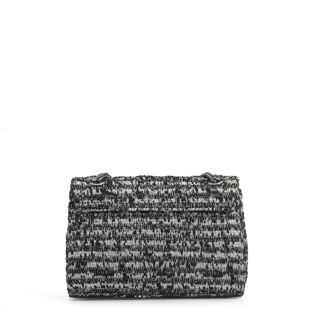 Bolsa Mini Matelassê Tecido Tweed - imagem 3