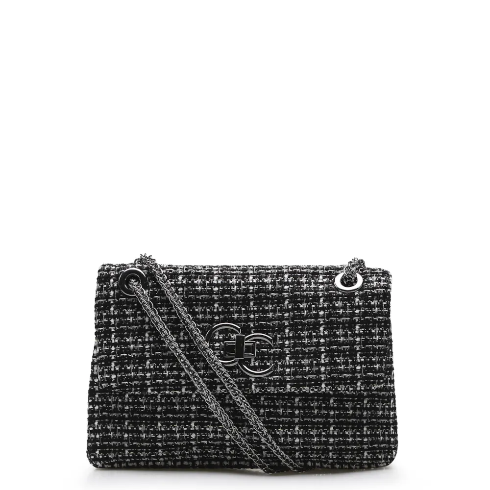 Bolsa Mini Matelassê Tweed