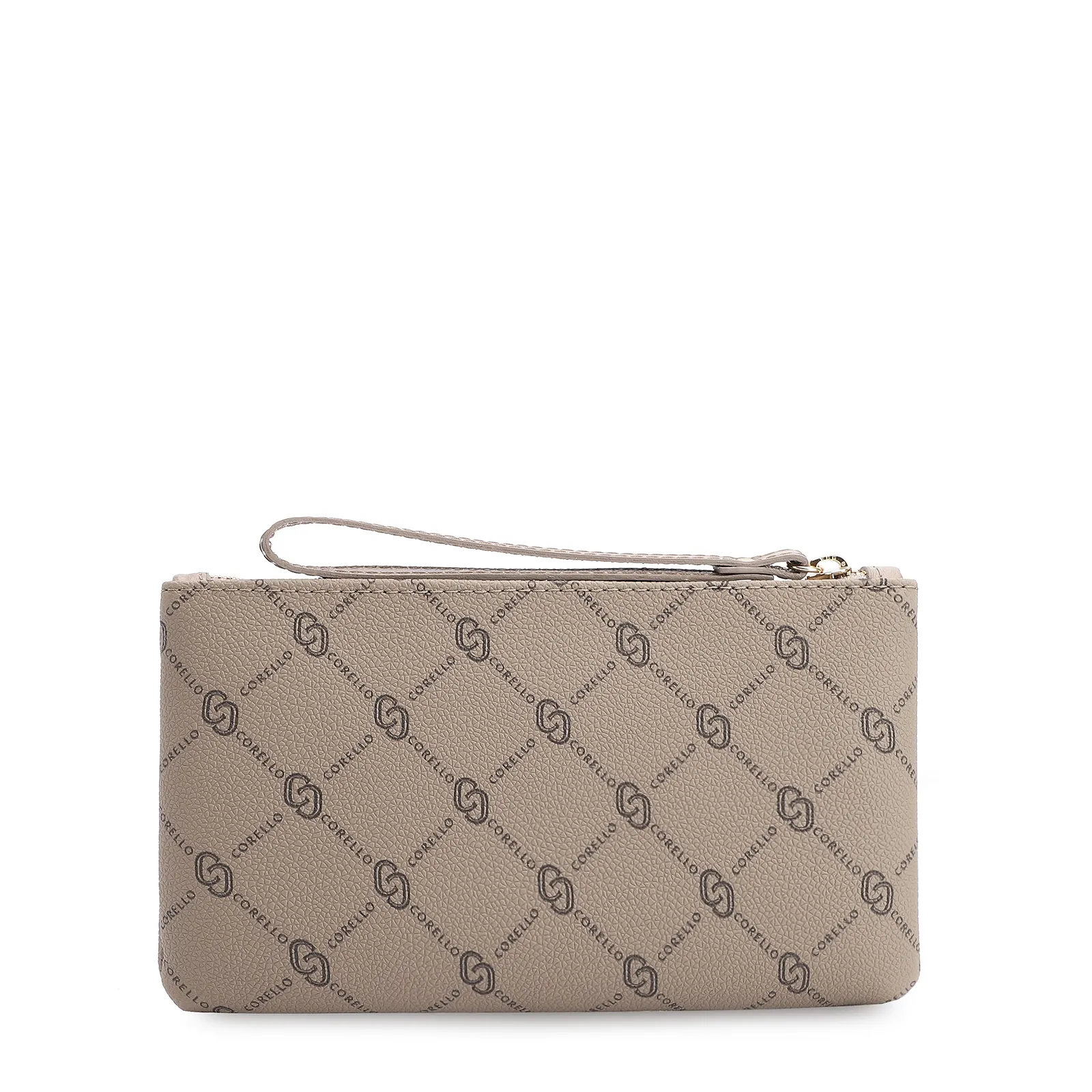 Bolsa Pequena Alt Monograma Bege