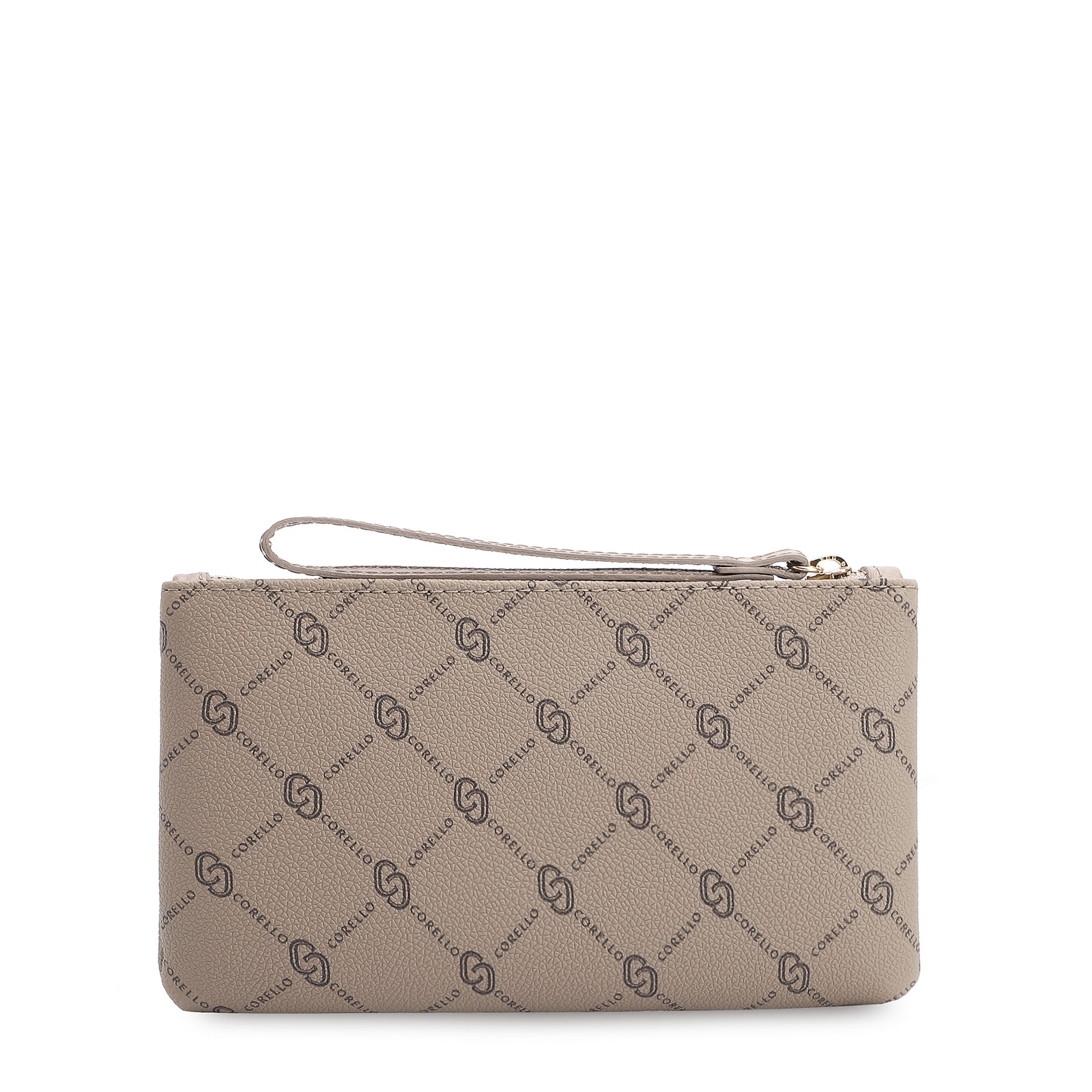 Bolsa Pequena Alt Monograma Bege