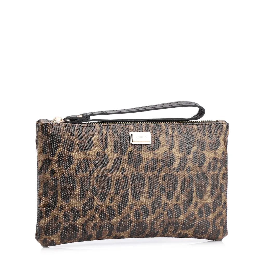 Bolsa Pequena Alt Onça/Couro Preto - imagem 2