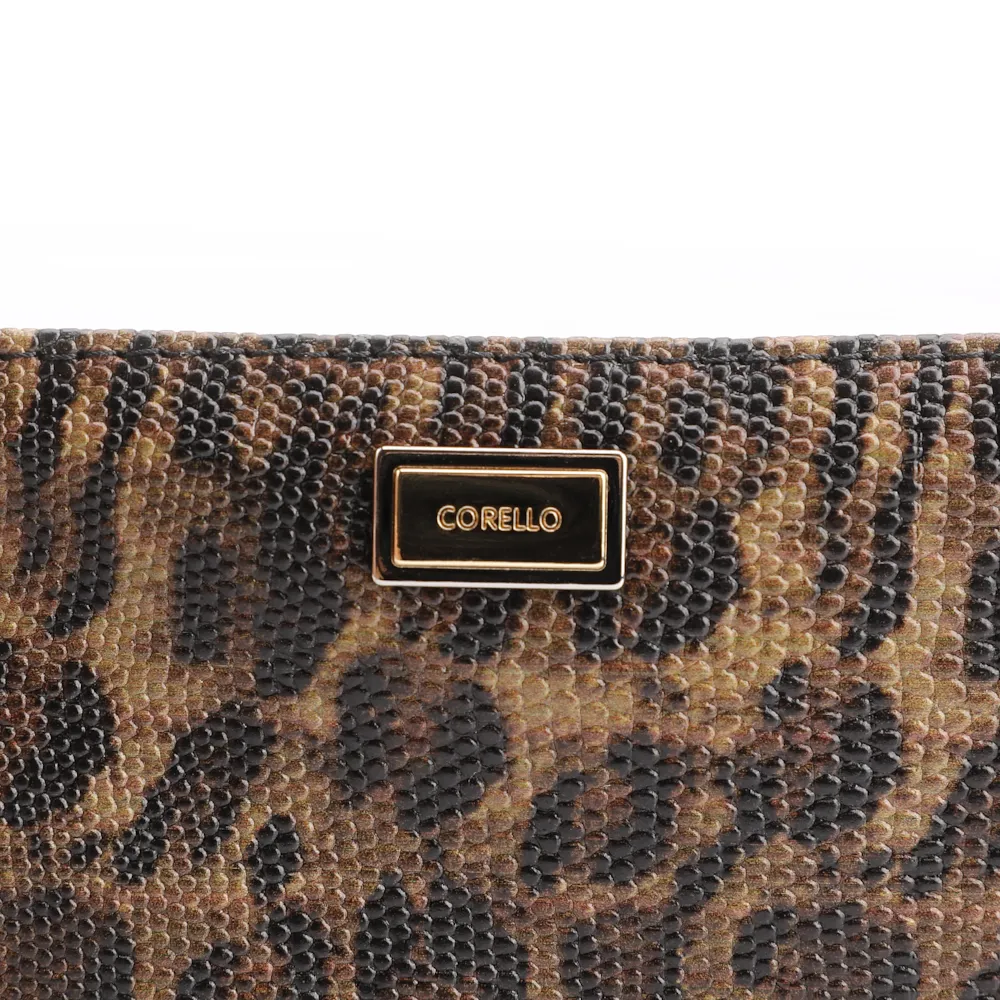 Bolsa Pequena Alt Onça/Couro Preto - imagem 4