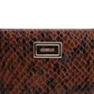 Bolsa Pequena Alt Python Marrom /Couro Marrom - imagem 5