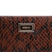 Bolsa Pequena Alt Python Marrom /Couro Marrom - imagem 5
