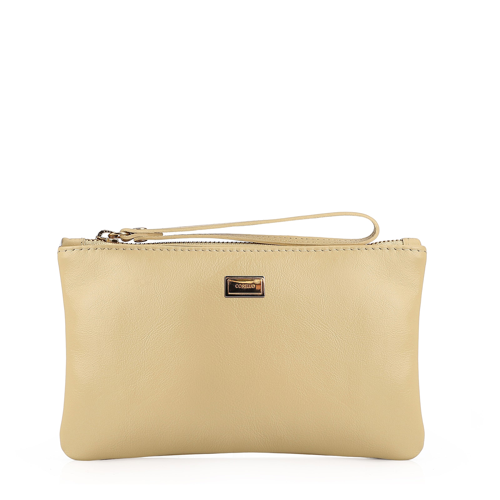 Bolsa Pequena Couro Amarelo