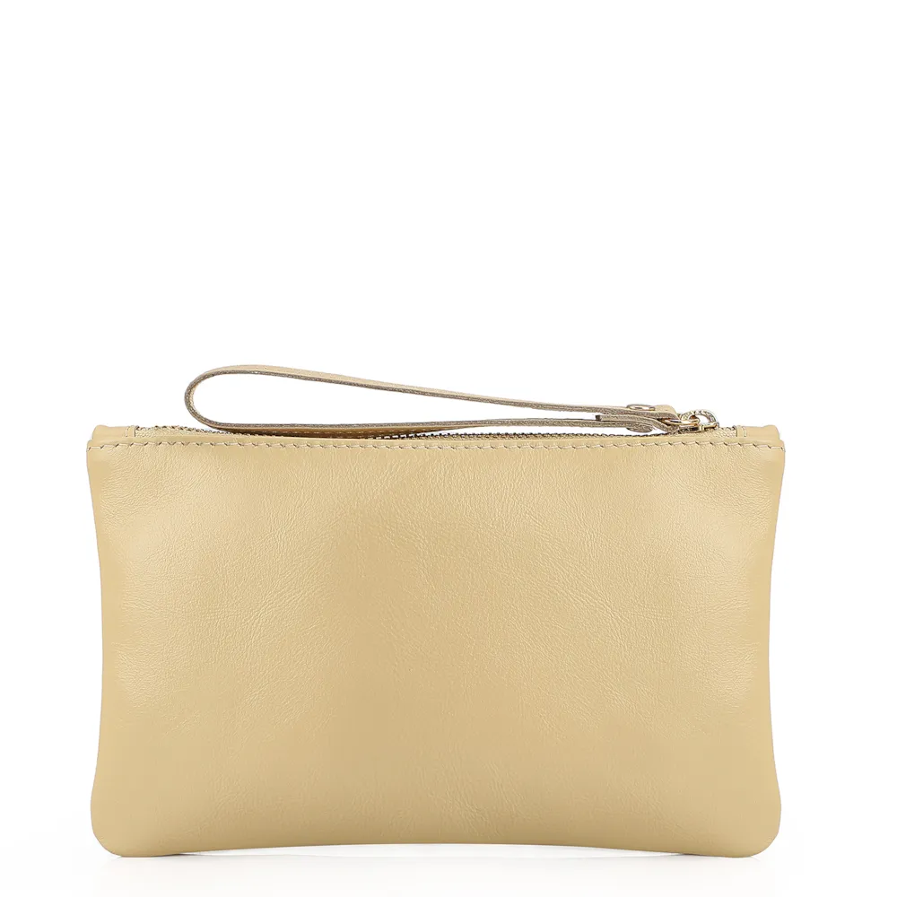 Bolsa Pequena Couro Amarelo - imagem 3