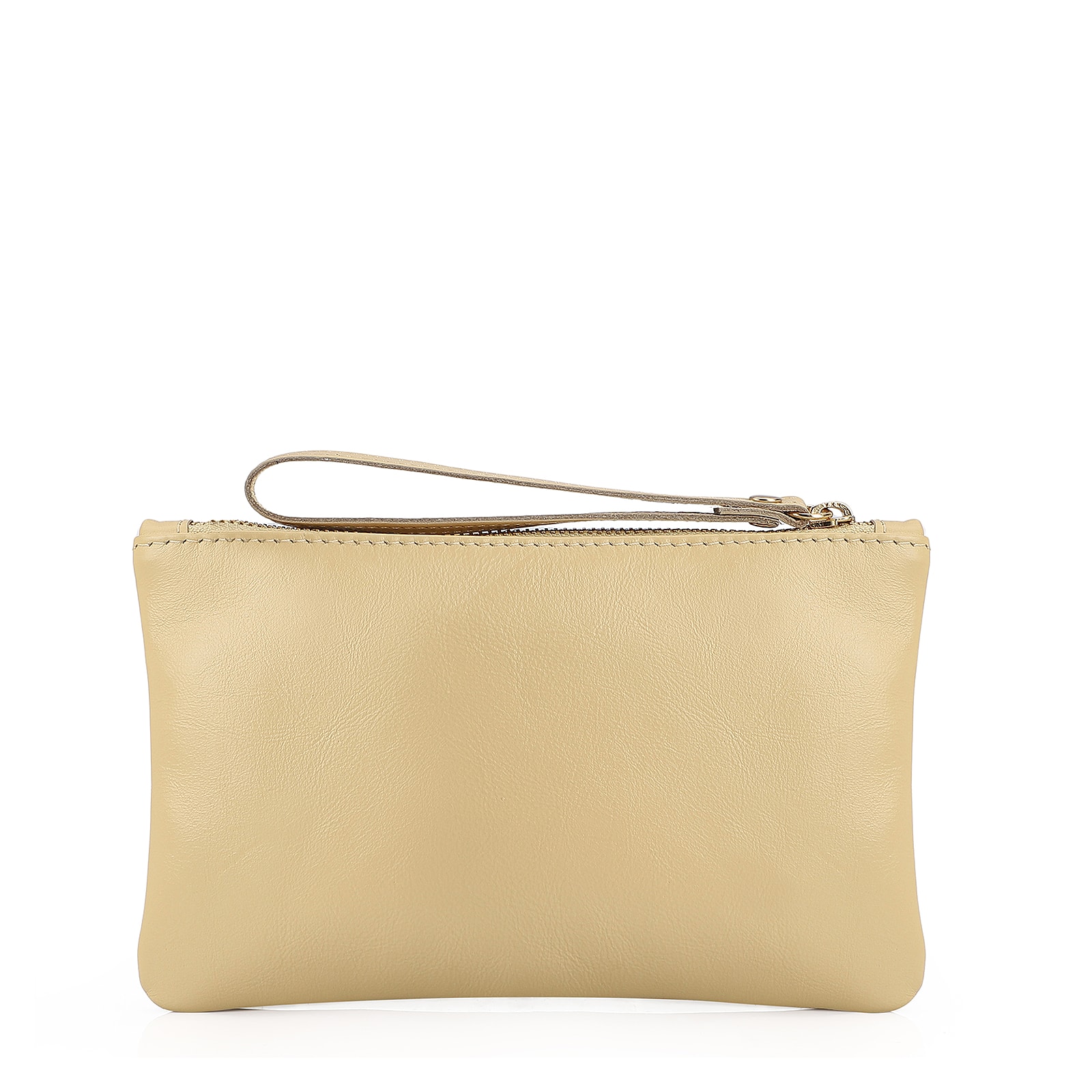 Bolsa Pequena Couro Amarelo