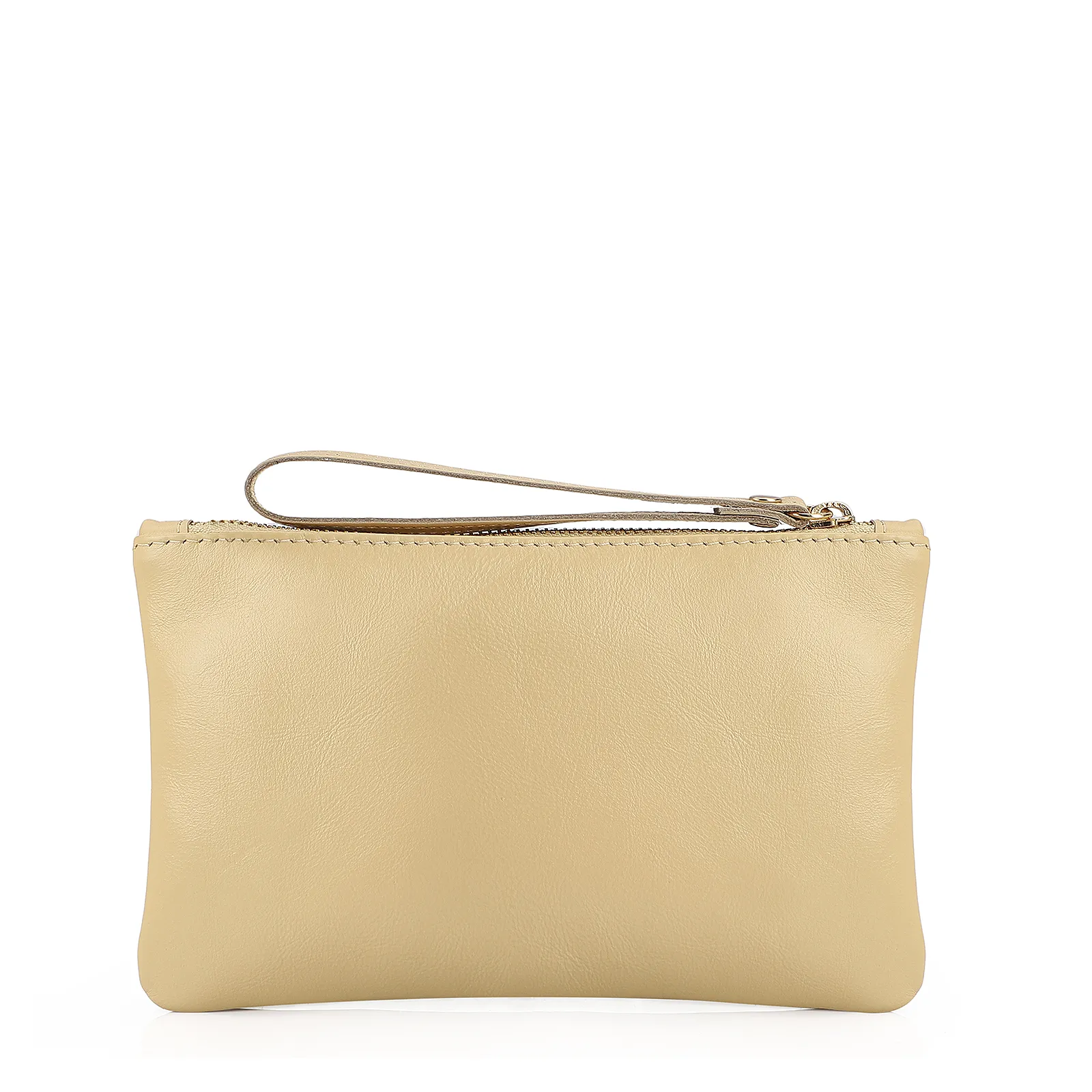 Bolsa Pequena Couro Amarelo