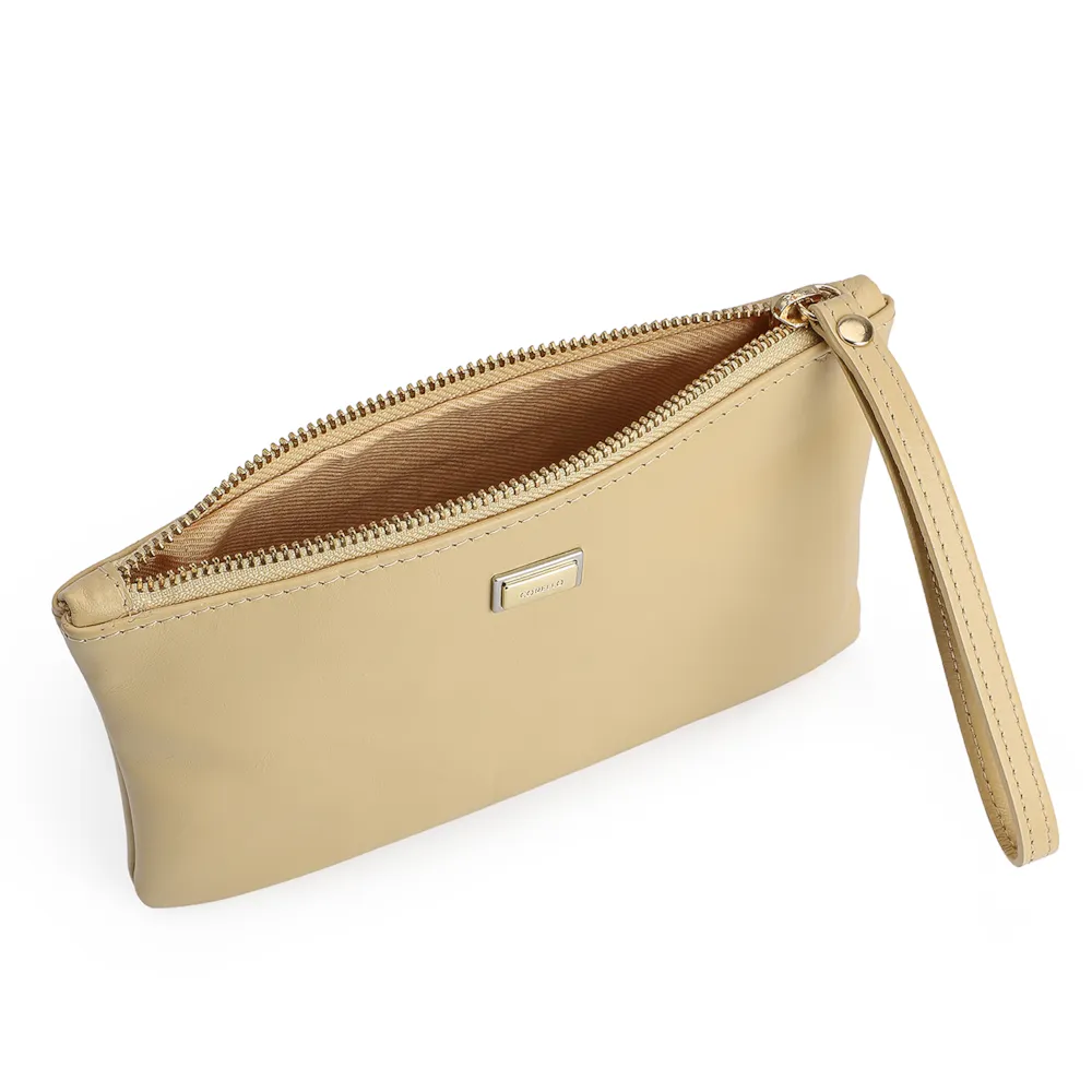 Bolsa Pequena Couro Amarelo - imagem 4