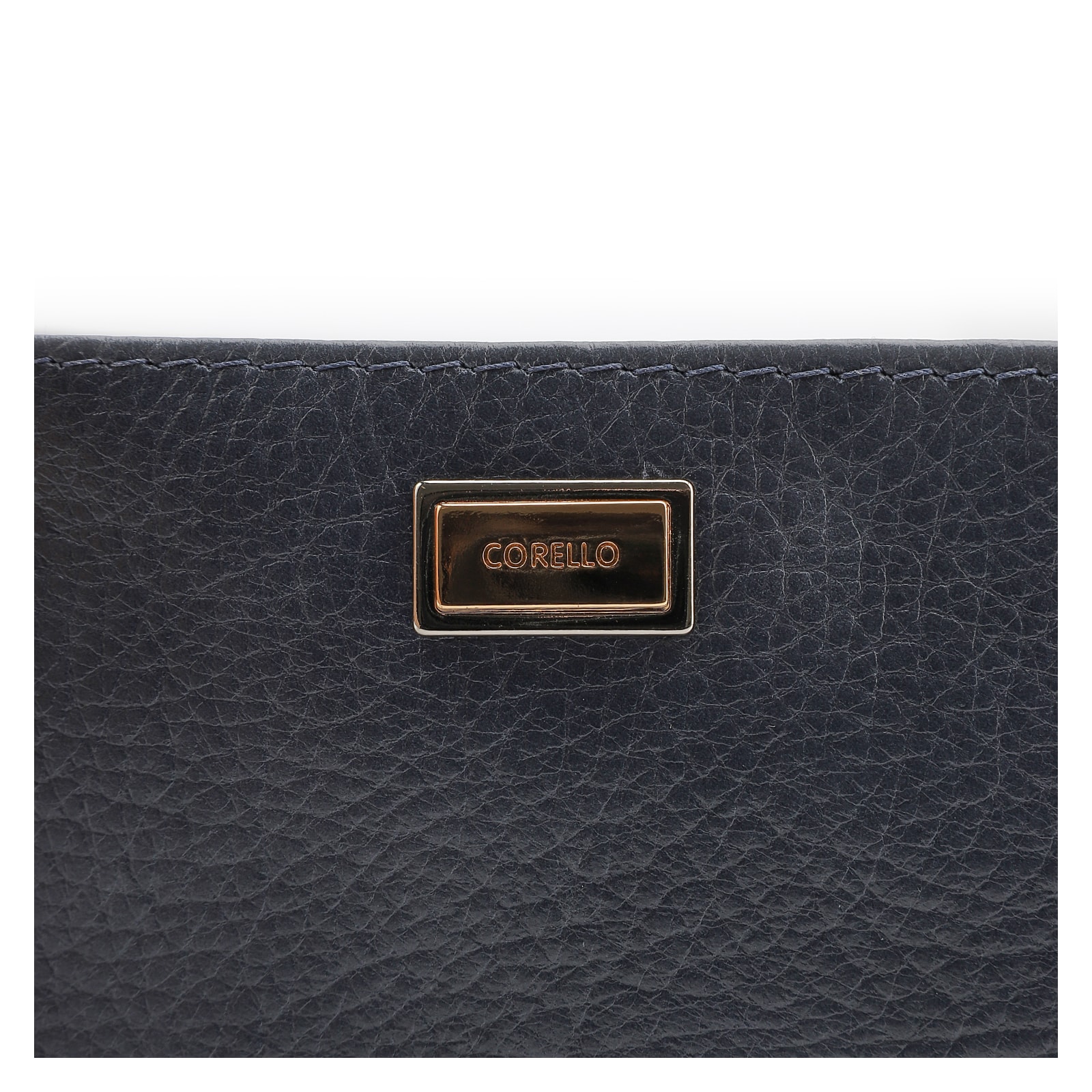 Bolsa Pequena Couro Antique Azul