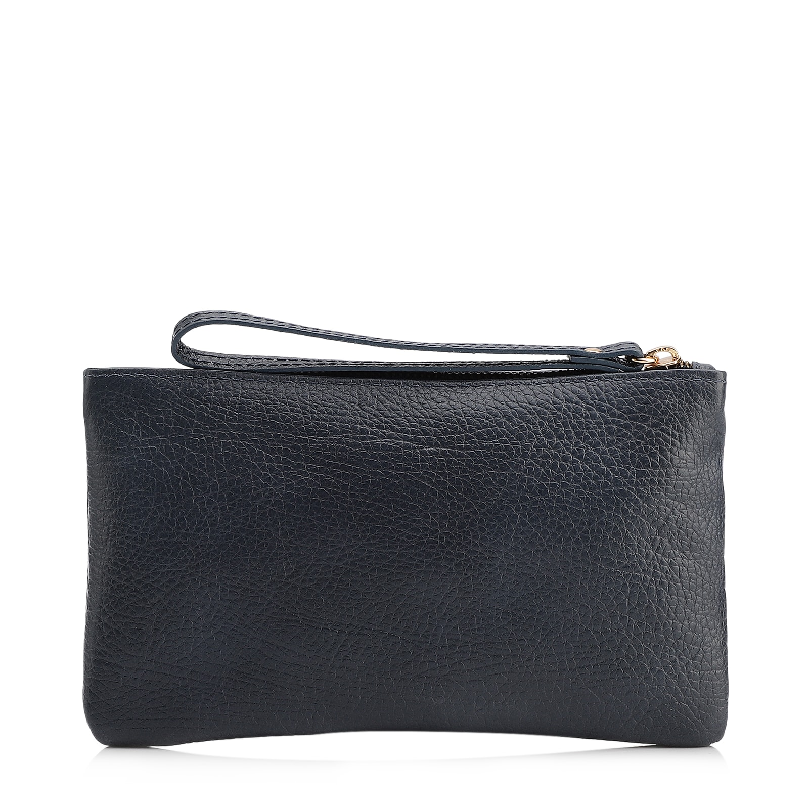 Bolsa Pequena Couro Antique Azul
