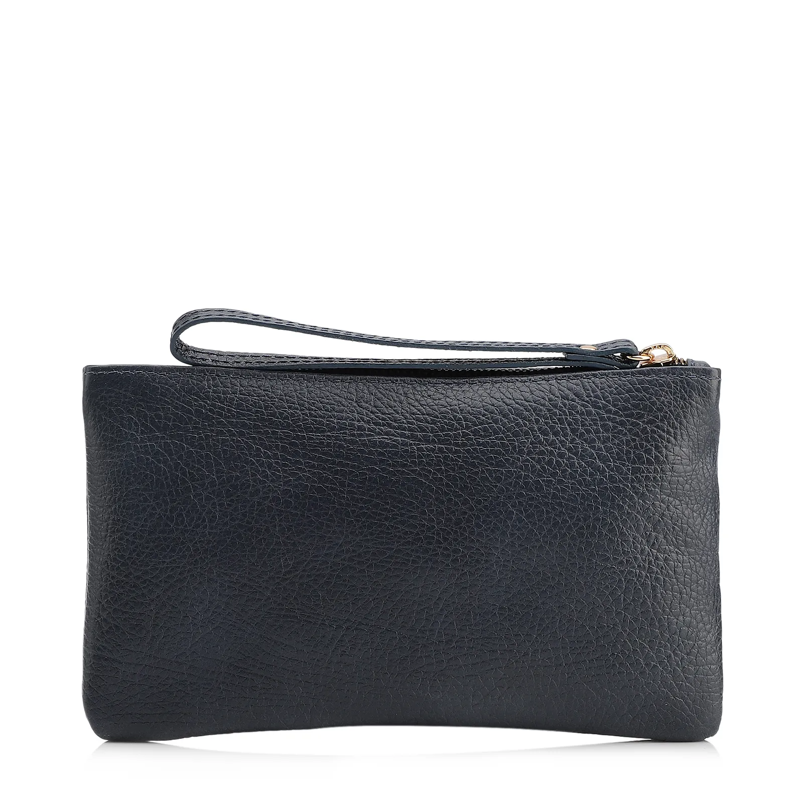 Bolsa Pequena Couro Antique Azul