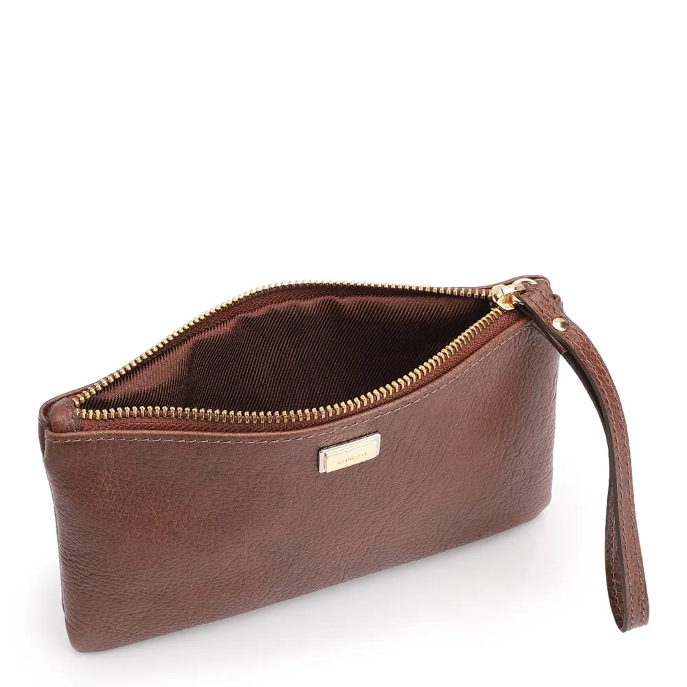 Bolsa Pequena Couro Antique Marrom - imagem 5