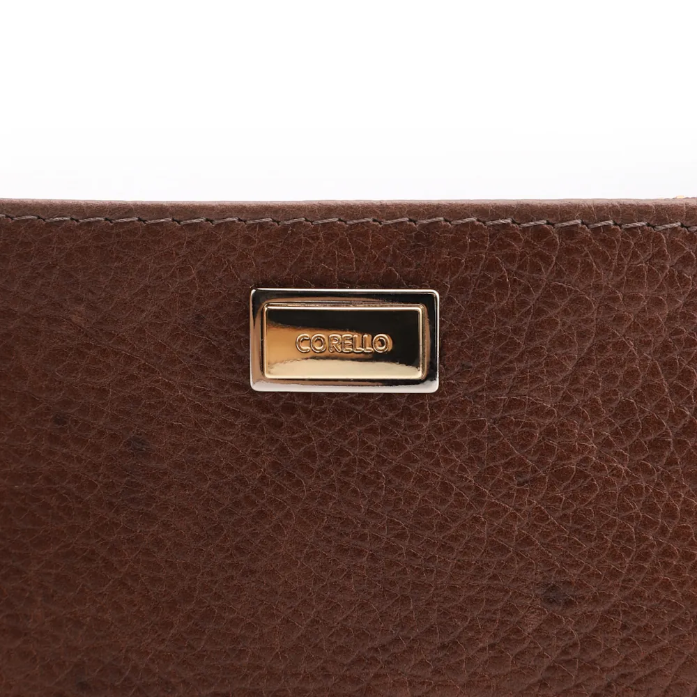 Bolsa Pequena Couro Antique Marrom - imagem 6
