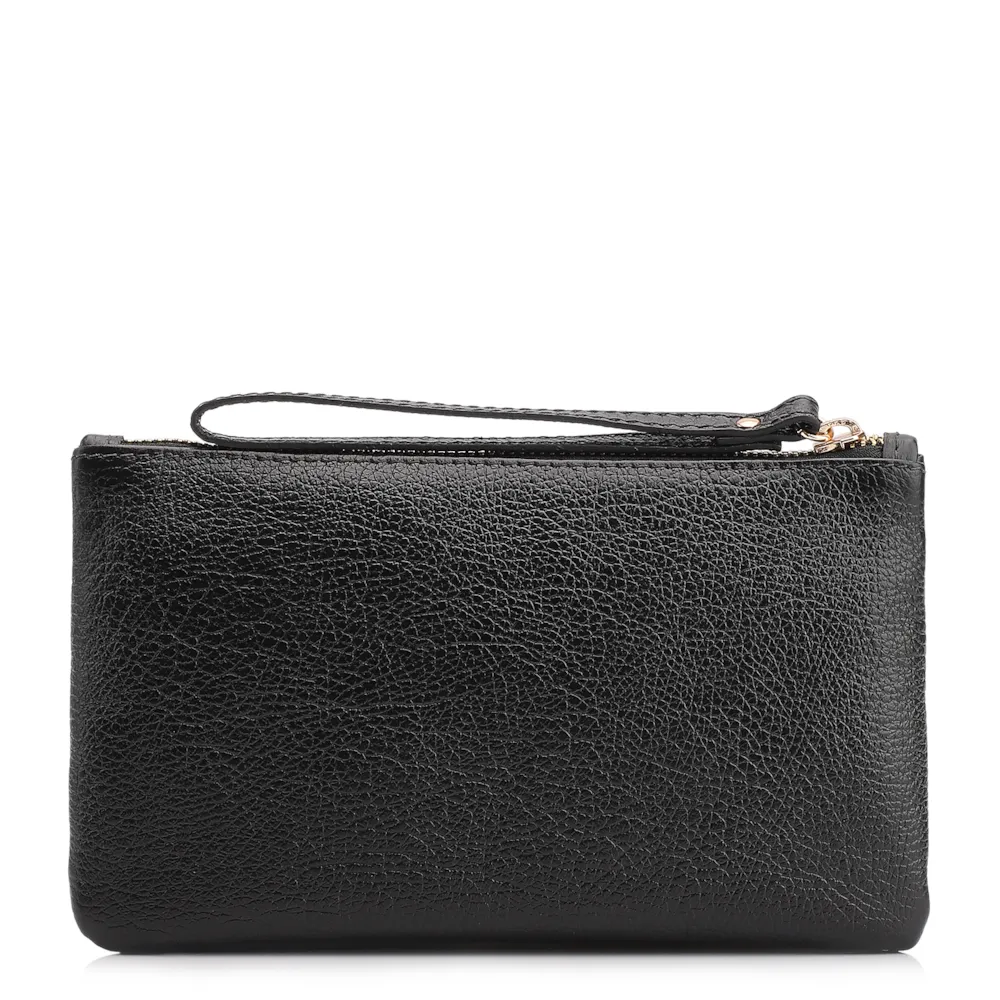 Bolsa Pequena Couro Antique Preto - imagem 4