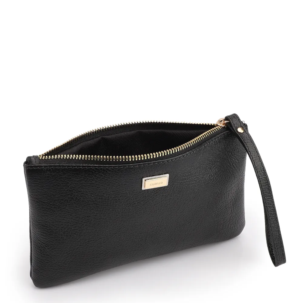Bolsa Pequena Couro Antique Preto - imagem 5