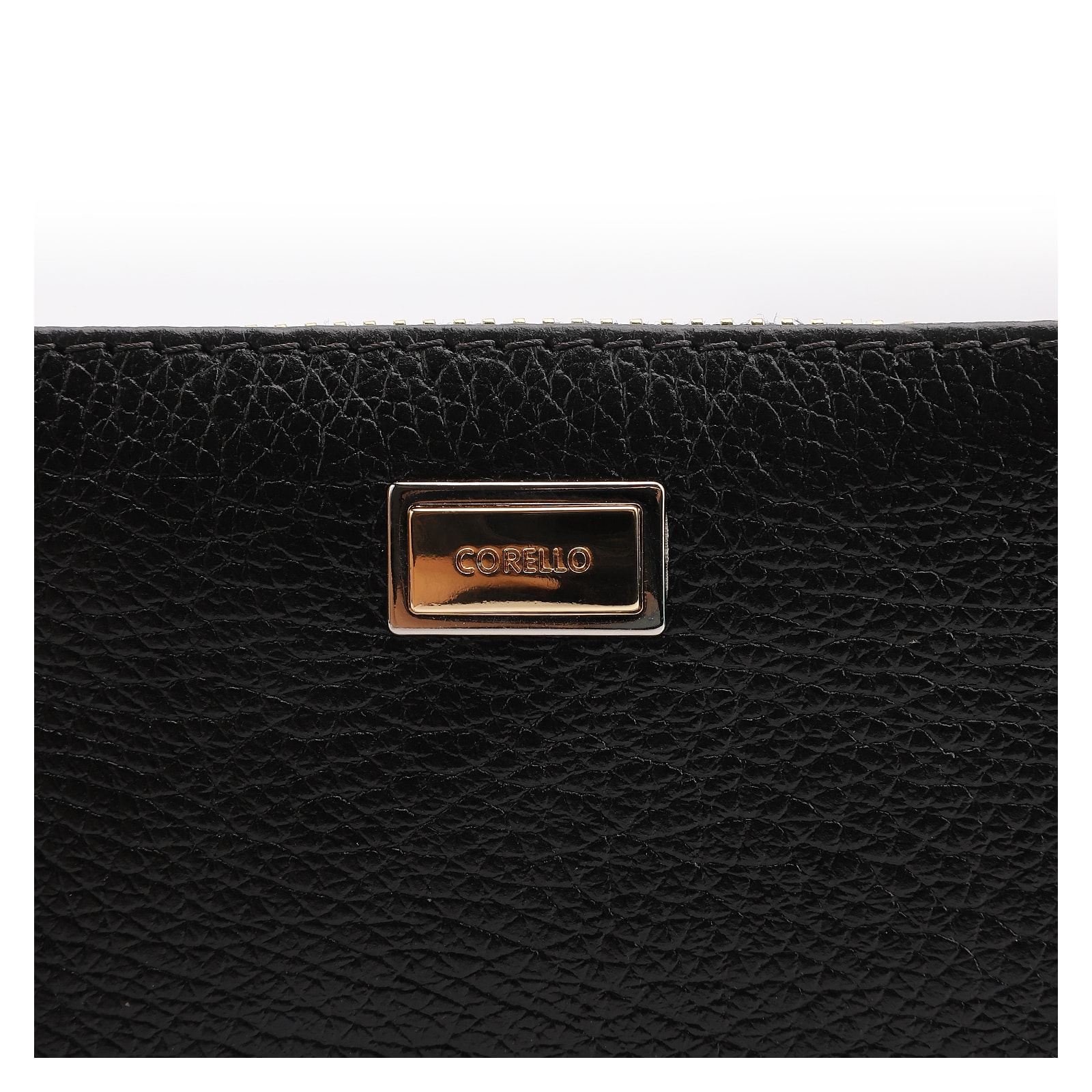 Bolsa Pequena Couro Antique Preto