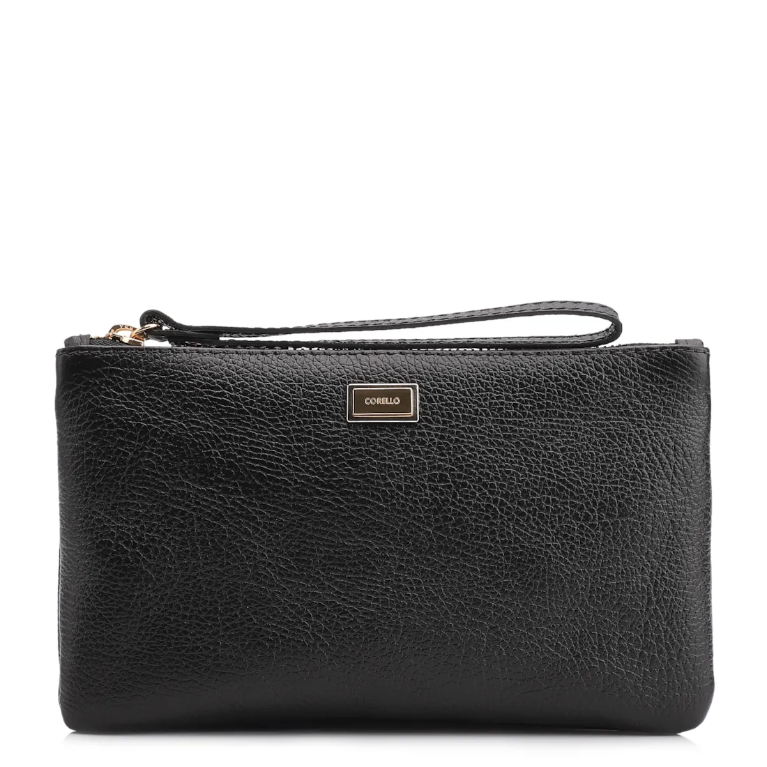 Bolsa Pequena Couro Antique Preto