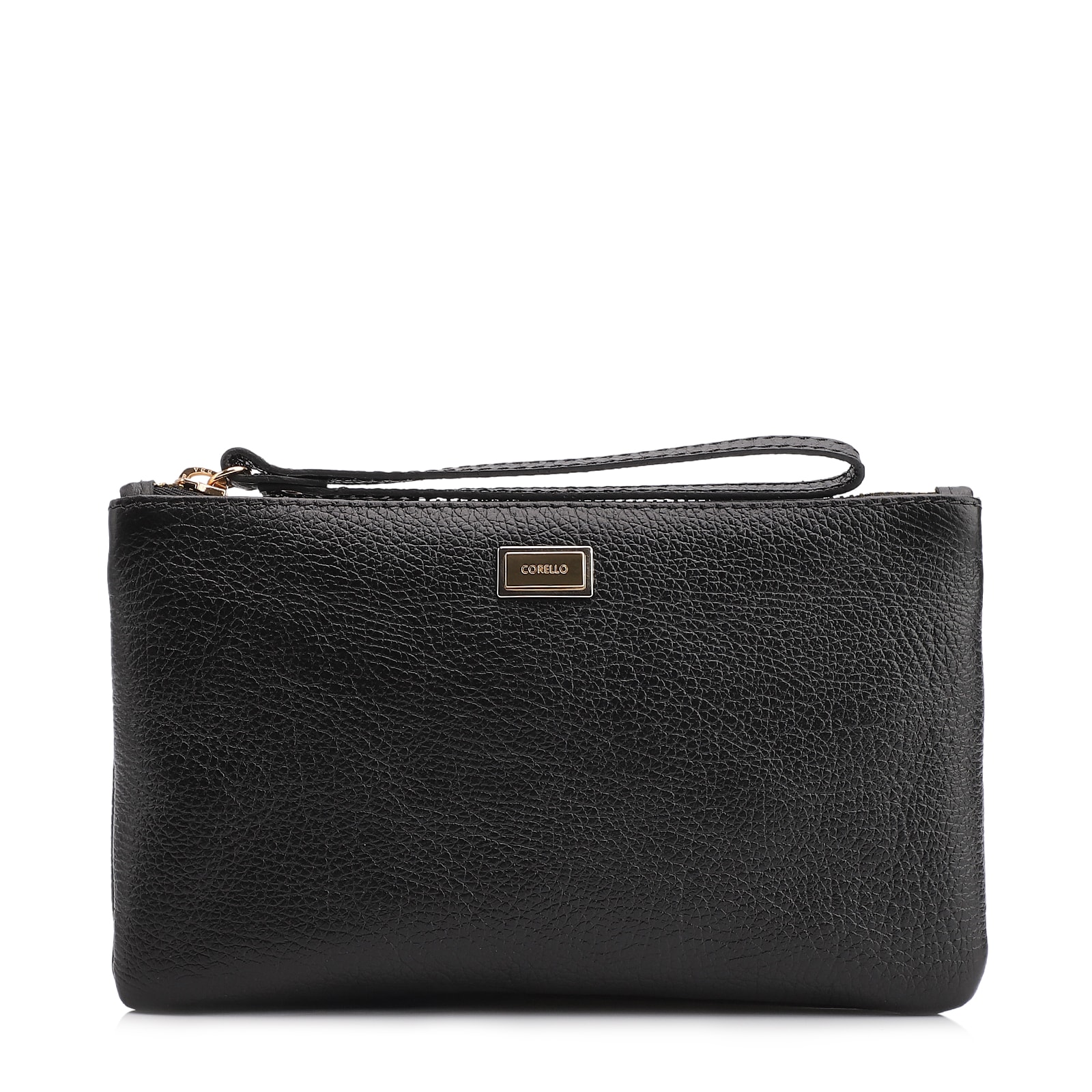 Bolsa Pequena Couro Antique Preto