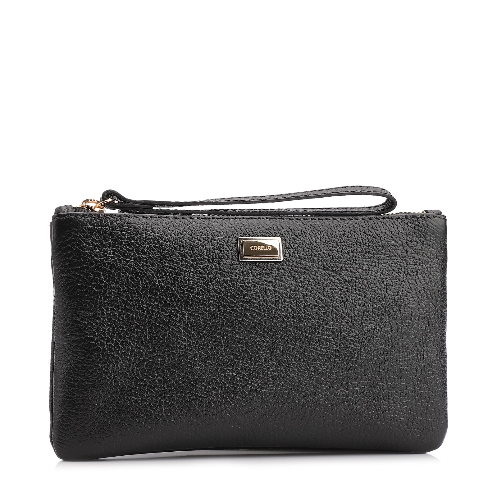 Bolsa Pequena Couro Antique Preto