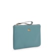 Bolsa Pequena Couro Azul - imagem 2