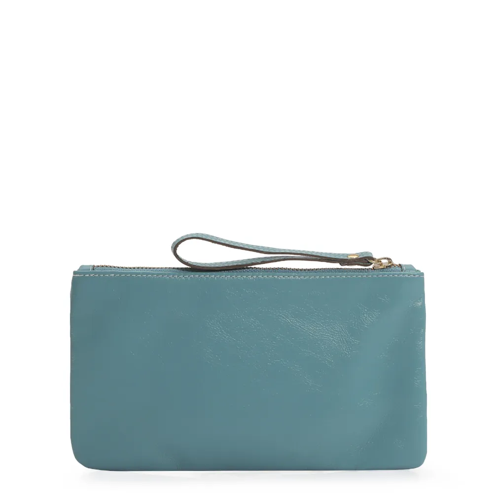 Bolsa Pequena Couro Azul - imagem 3