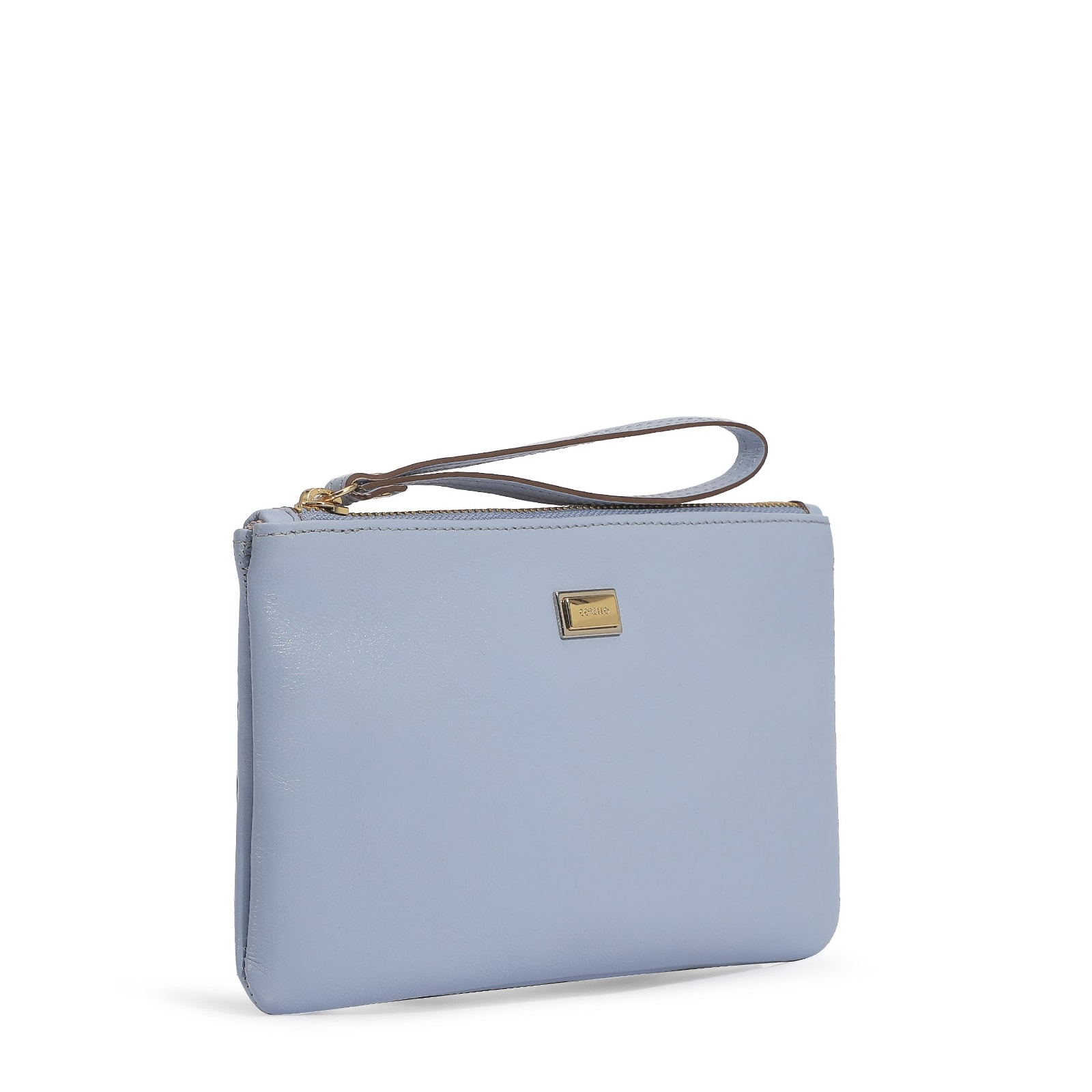Bolsa Pequena Couro Azul