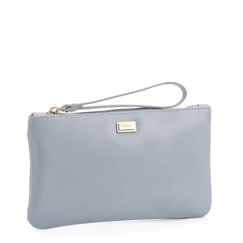 Bolsa Pequena Couro Azul - imagem 2